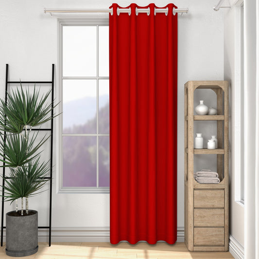 Red Blackout Curtains - Elegant Colors, Bedroom and Living Room Window Blackouts set of 2 curtains